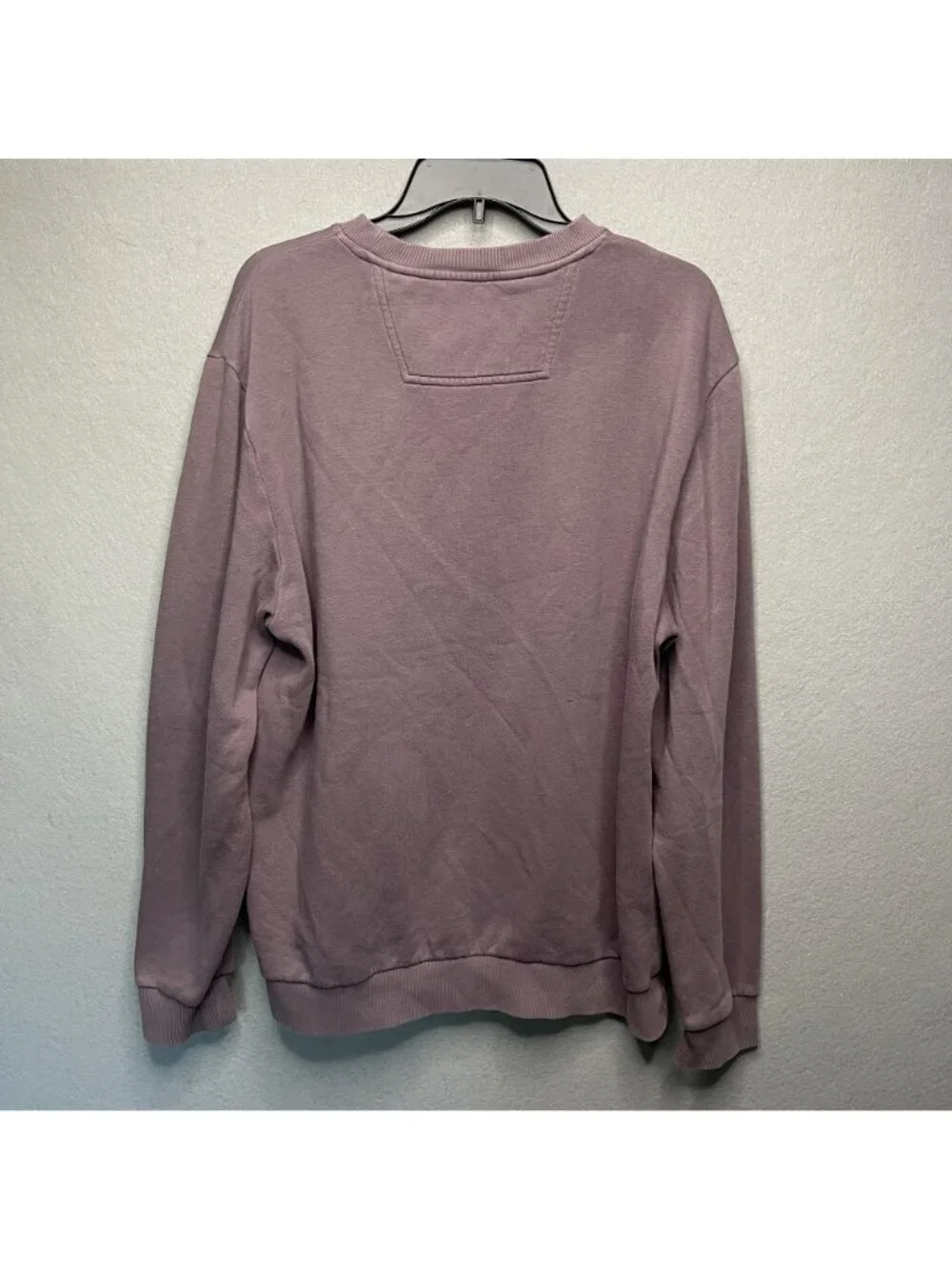 Calvin Klein Jeans Logo Sweatshirt Purple XL Cotton Blend Crewneck - Picture 5 of 7